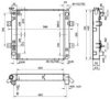 NRF 52241 Radiator, engine cooling